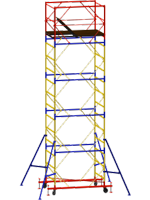 Вышка - Тура ВСР-3 (1.2 м х 1.6 м). Высота 6.4 м (4 секции)_1216104