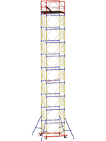 Вышка - Тура ВСР-5 (1.6 м х 1.6 м). Высота 12.5 м (9 секций)_1616109