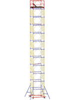 Вышка - Тура ВСР-5 (1.6 м х 1.6 м). Высота 15.0 м (11 секций)_1616111