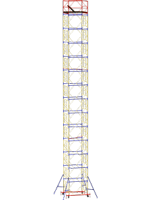 Вышка - Тура ВСР-5 (1.6 м х 1.6 м). Высота 17.4 м (13 секций)_1616113
