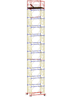 Вышка - Тура ВСР-6 (1.6 м х 2.0 м). Высота 13.8 м (10 секций)_1620110