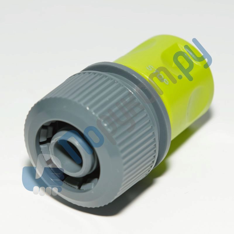 Быстроразъемное соединение с заглушкой аква-стоп 19 мм (3/4ʺ) пластик Rehau УНИВЕРСАЛ (без упаковки)_12669451400